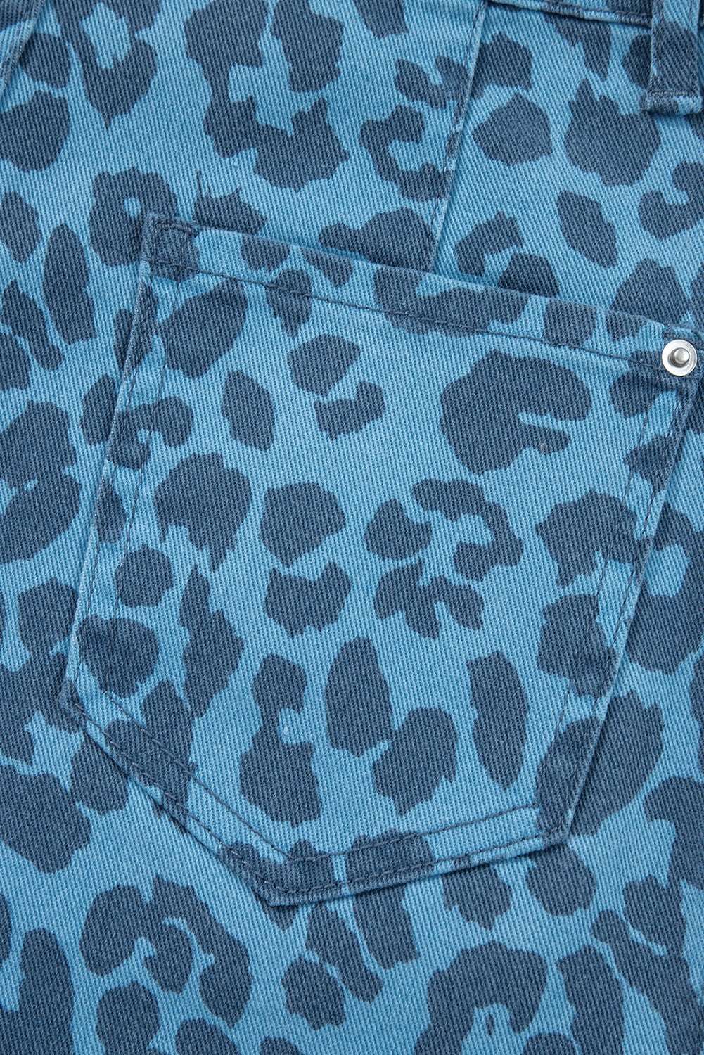 Pantalón Vaquero Azul Cielo Animal Print