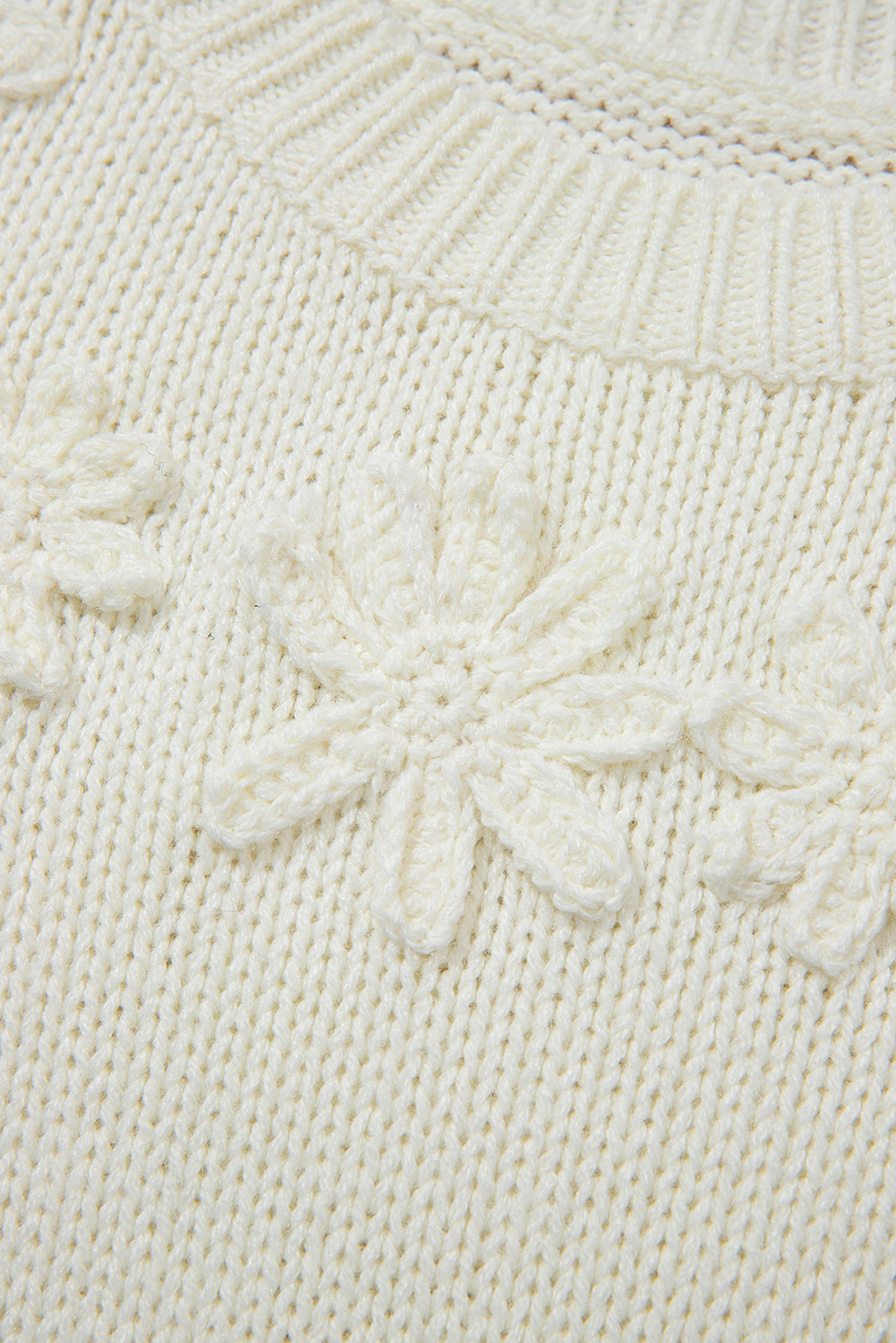 Jersey Blanco Flores