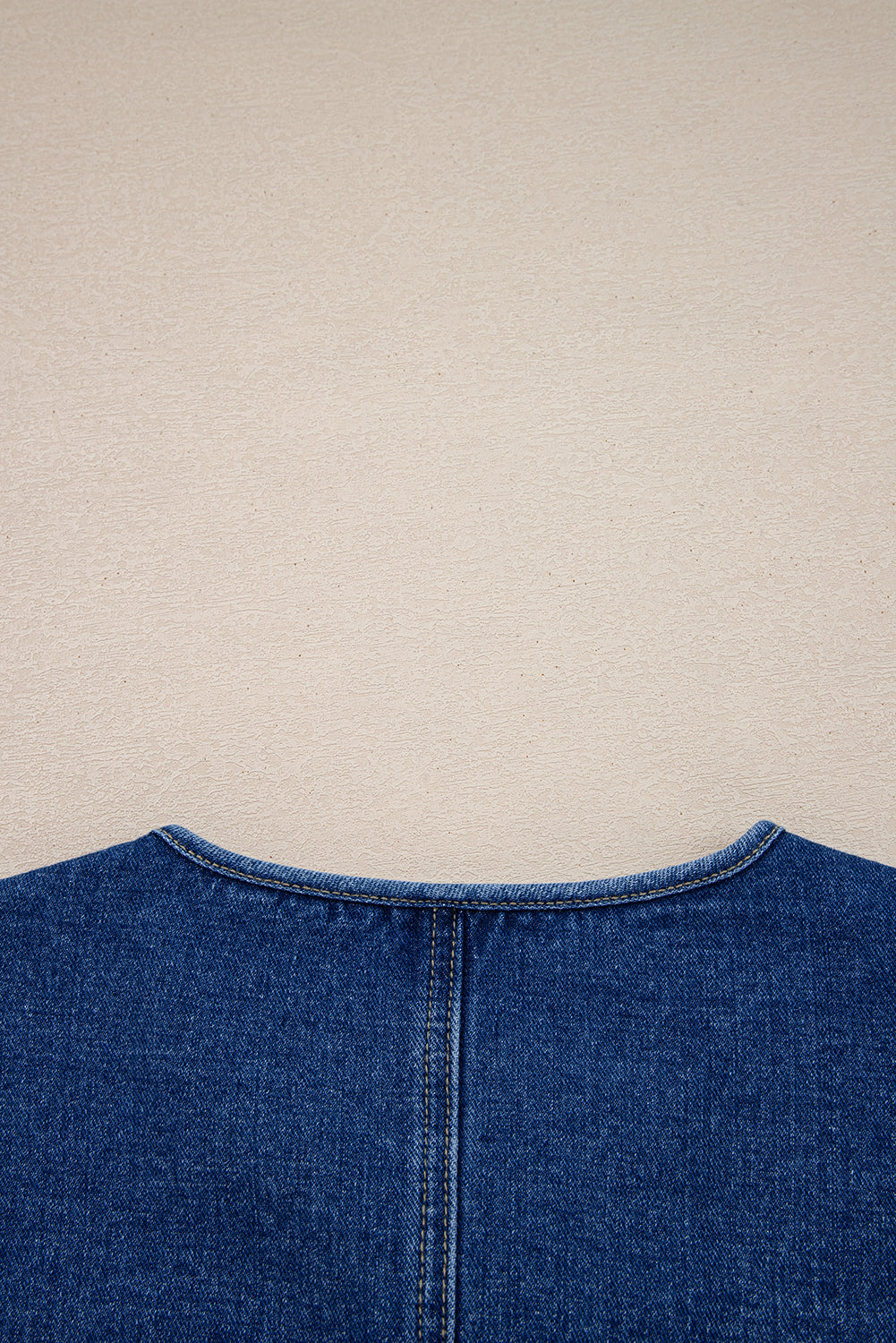 Chaqueta Vaquera Azul Corte Recto