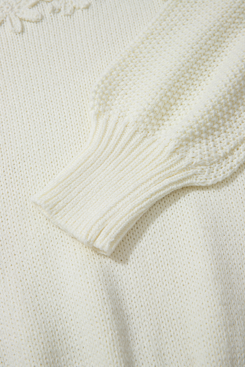 Jersey Blanco Flores