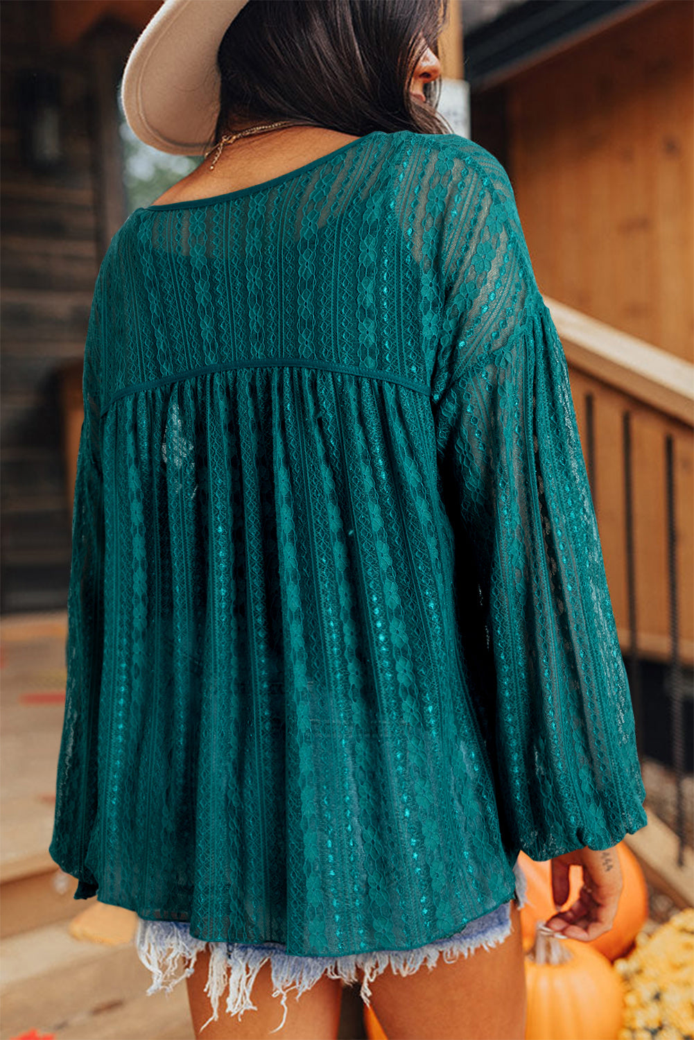 Blusa Turquesa