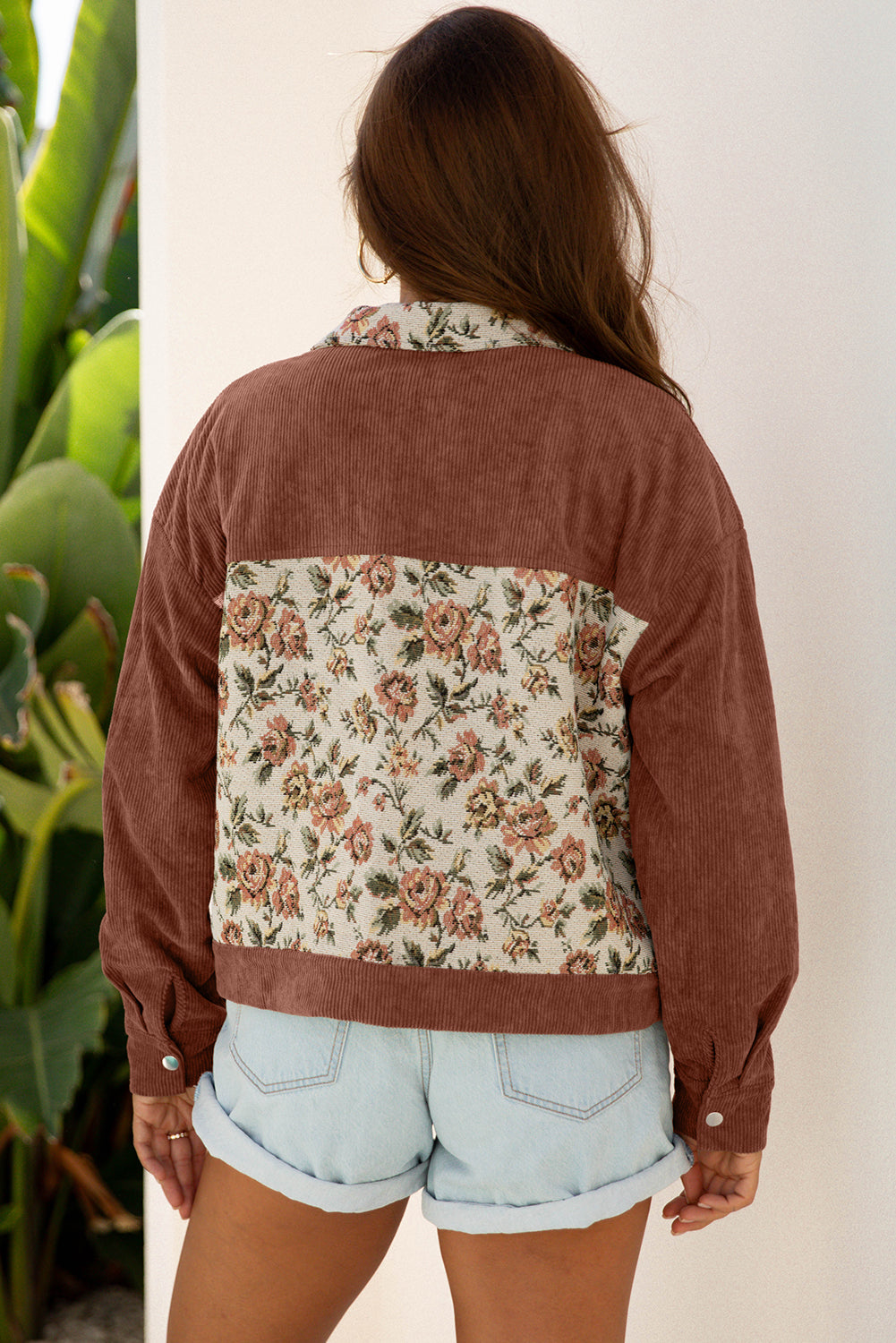 Chaqueta Retro Floral
