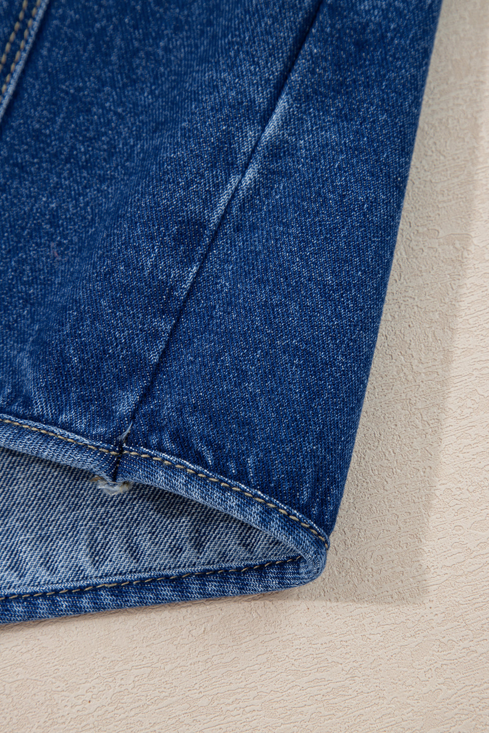 Chaqueta Vaquera Azul Corte Recto