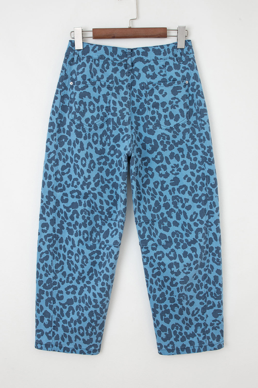 Pantalón Vaquero Azul Cielo Animal Print