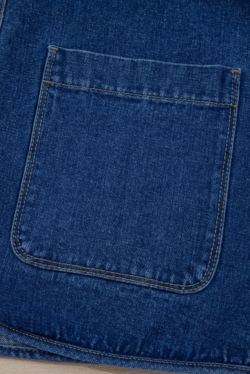 Chaqueta Vaquera Azul Corte Recto