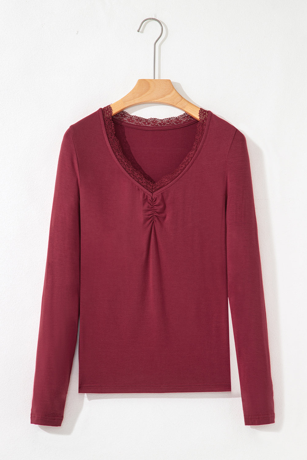 Camiseta Manga Larga Roja