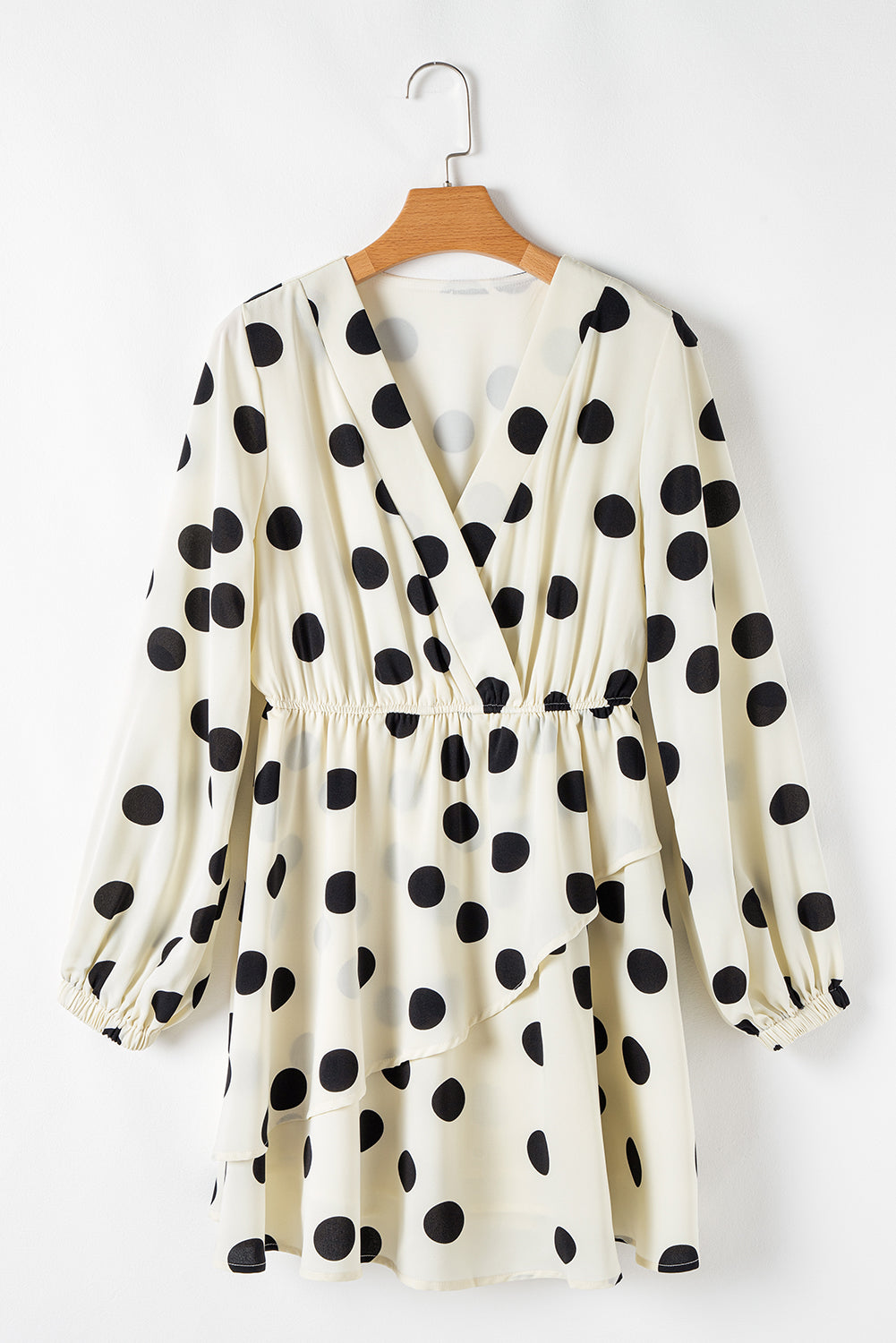 Vestido Lunares Manga Larga