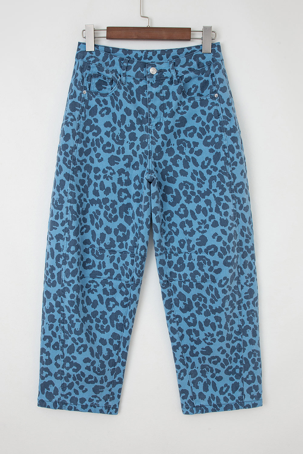 Pantalón Vaquero Azul Cielo Animal Print