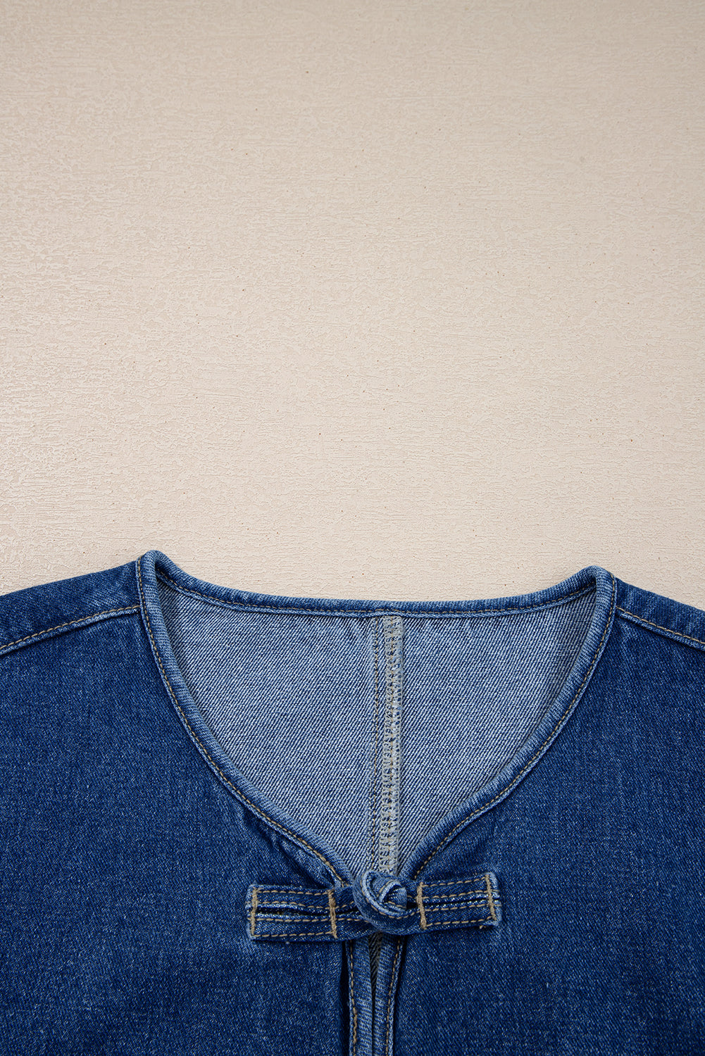 Chaqueta Vaquera Azul Corte Recto