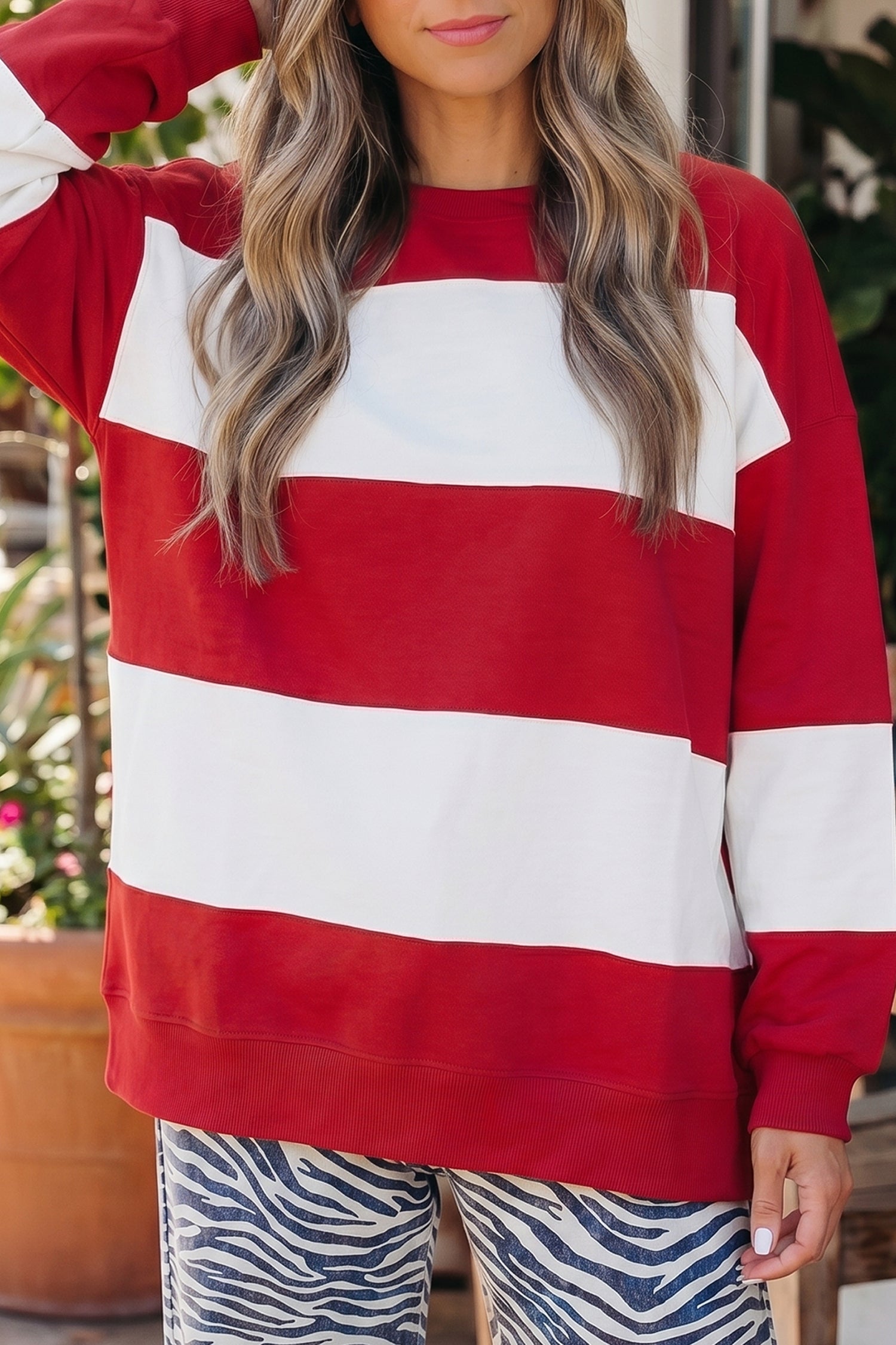 Sudadera Verde y Blanca