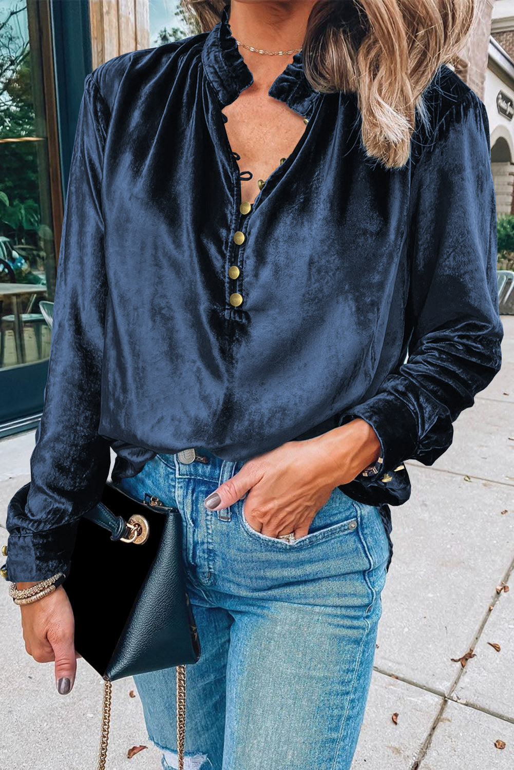 Blusa Navy Blue