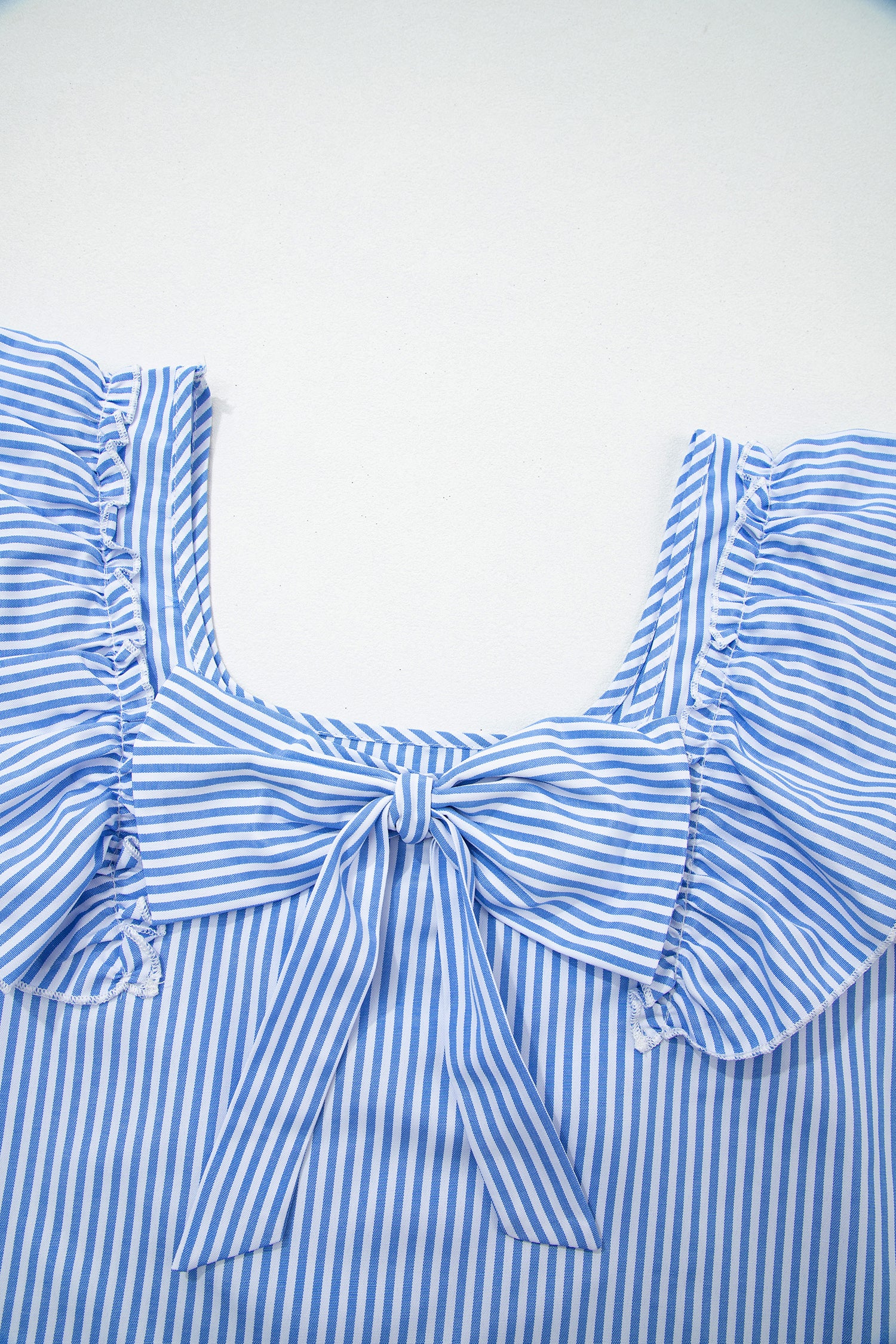 Blusa Azul Cielo a Rayas
