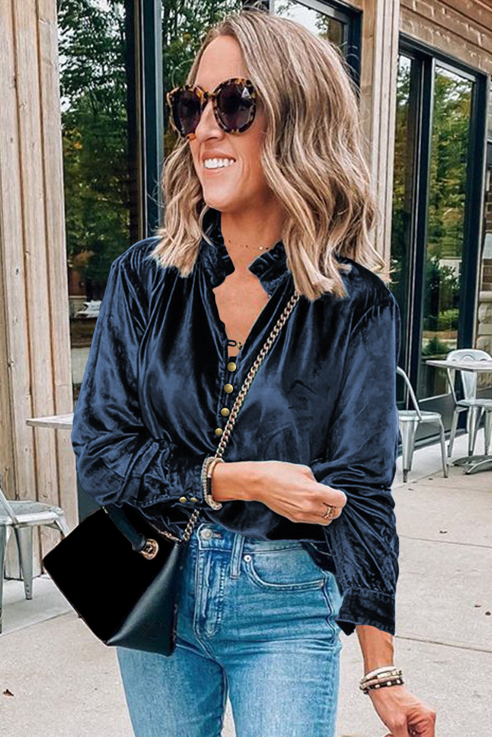 Blusa Navy Blue