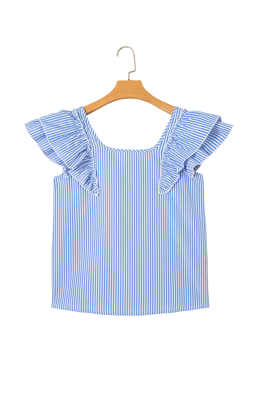 Blusa Azul Cielo a Rayas