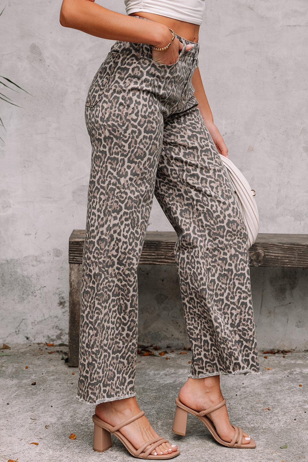Pantalones Rosa Leopardo