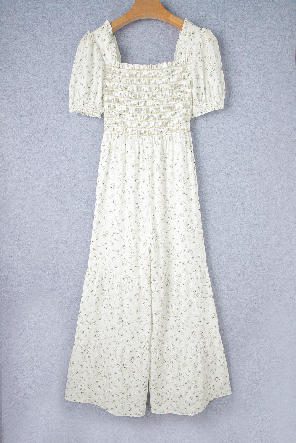 Blanco Boho Floral Mono