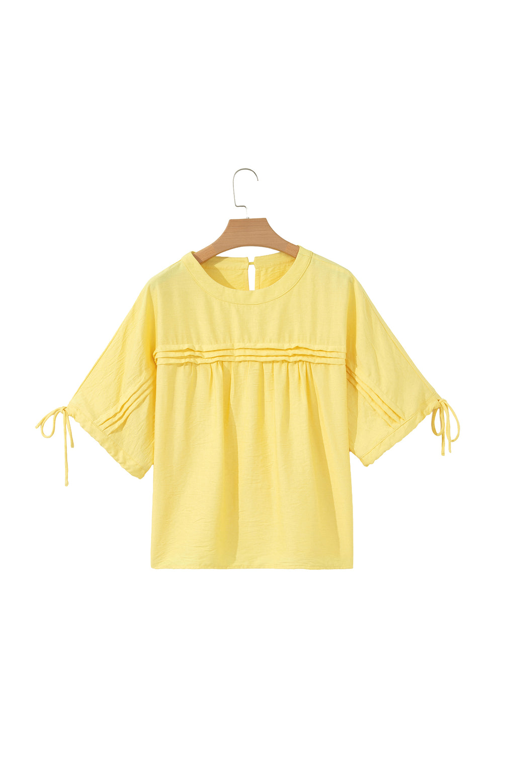 Blusa Amarilla con Lacitos