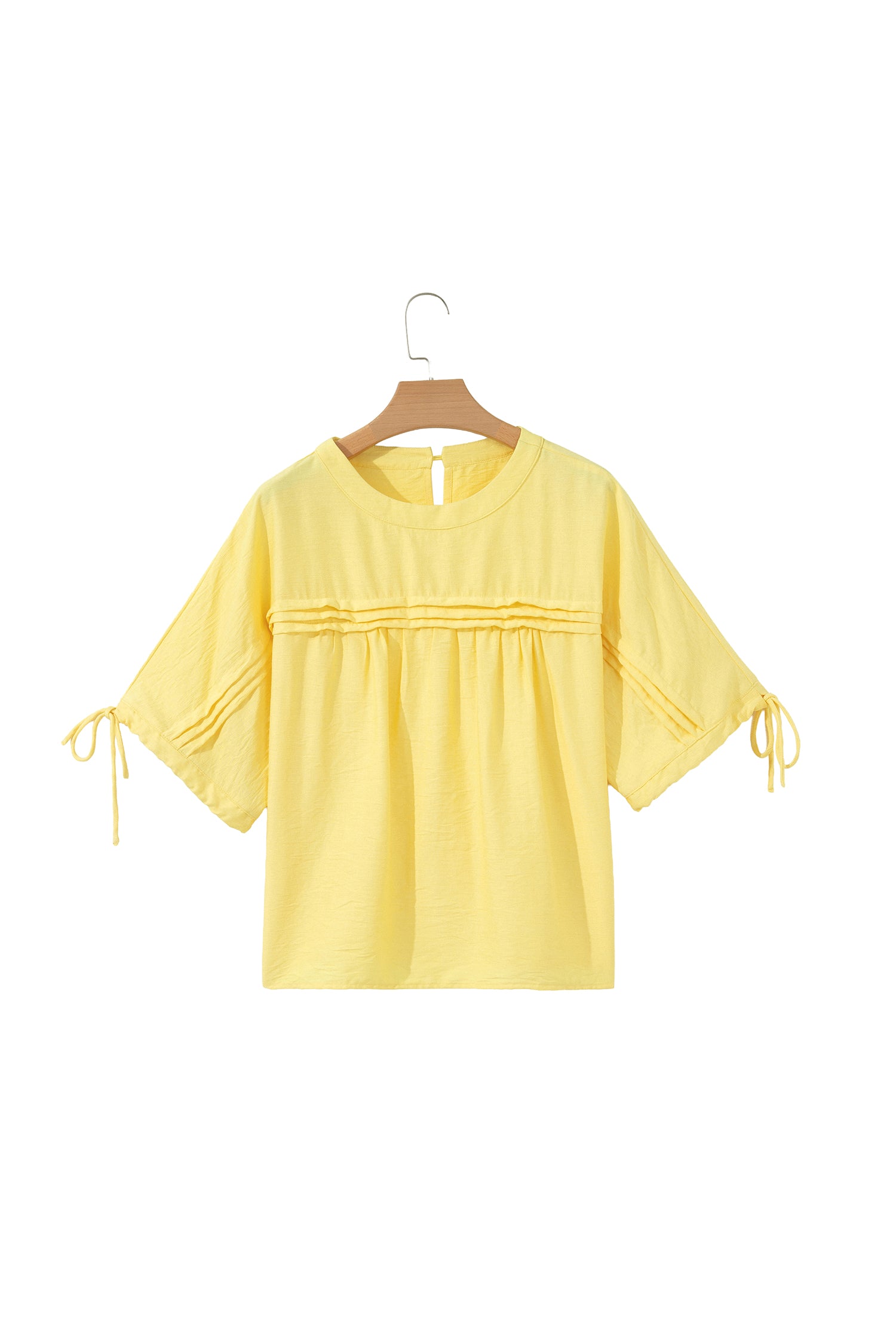 Blusa Amarilla con Lacitos
