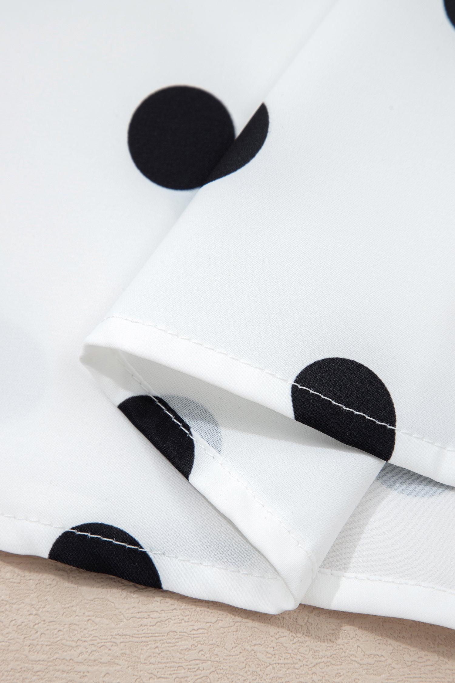 Blusa Blanca Lunares