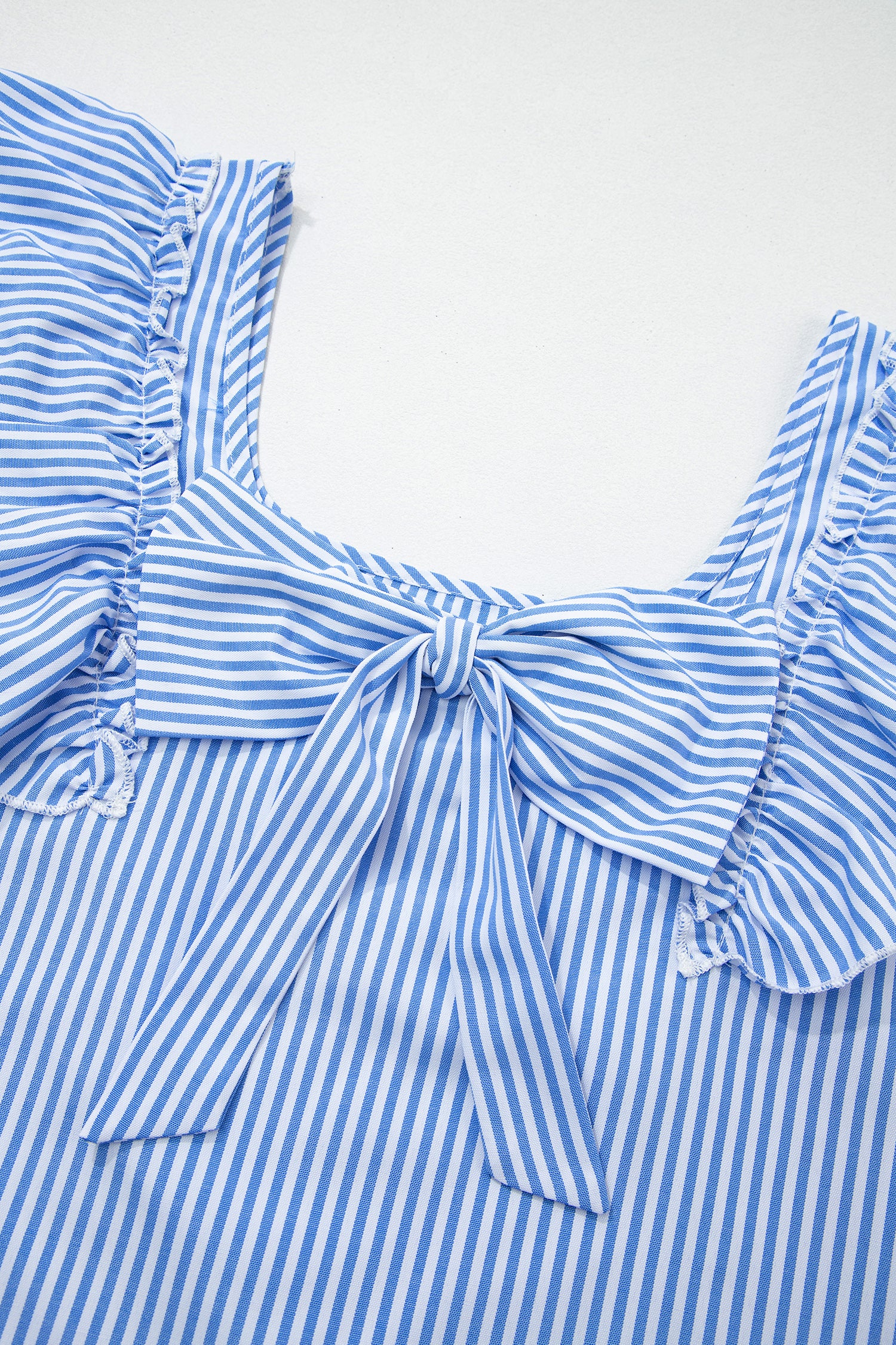 Blusa Azul Cielo a Rayas