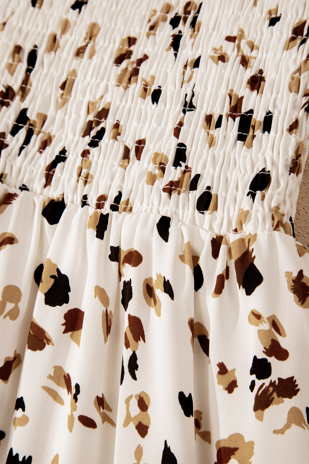 Vestido Beige Floral