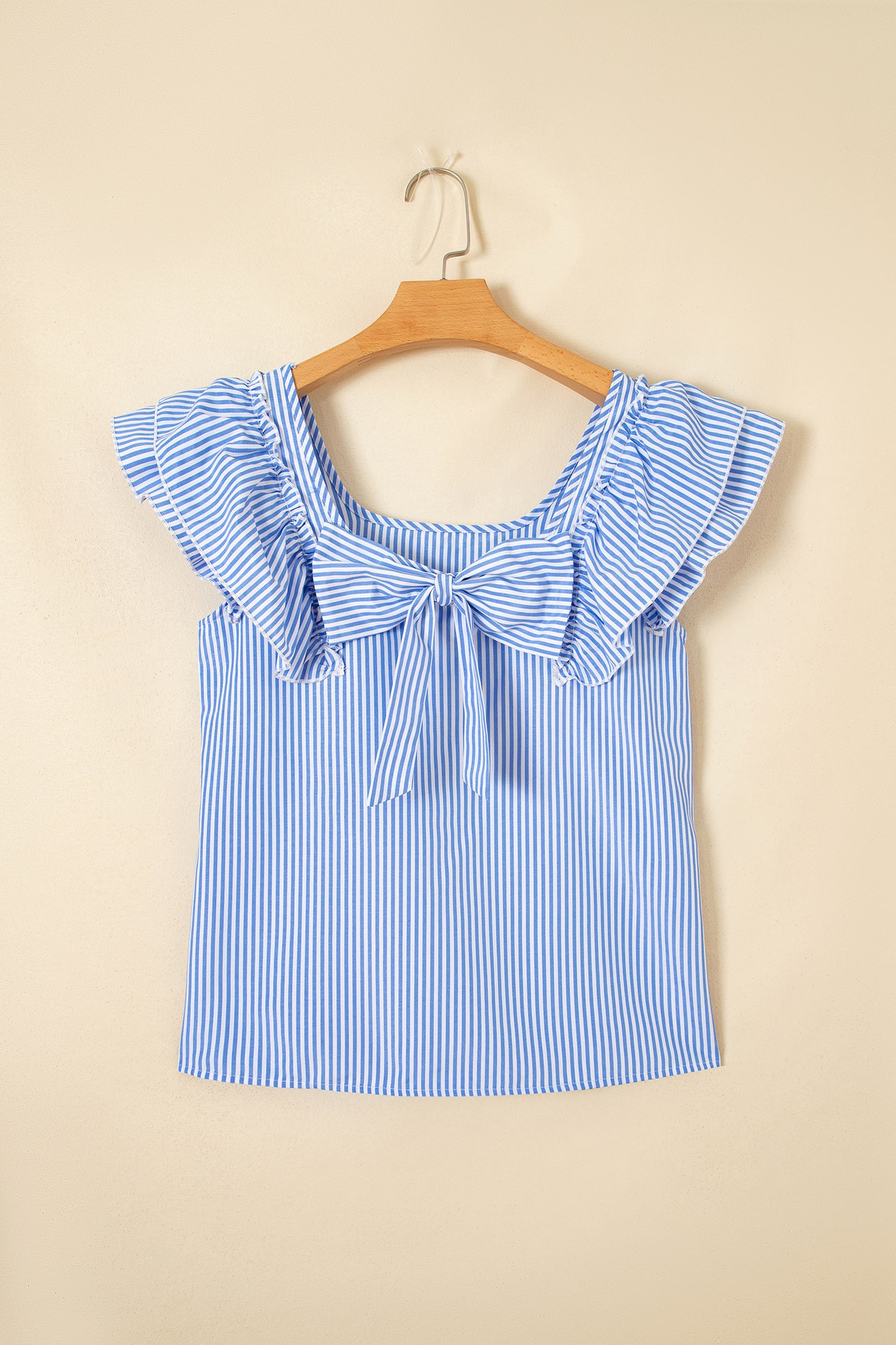 Blusa Azul Cielo a Rayas