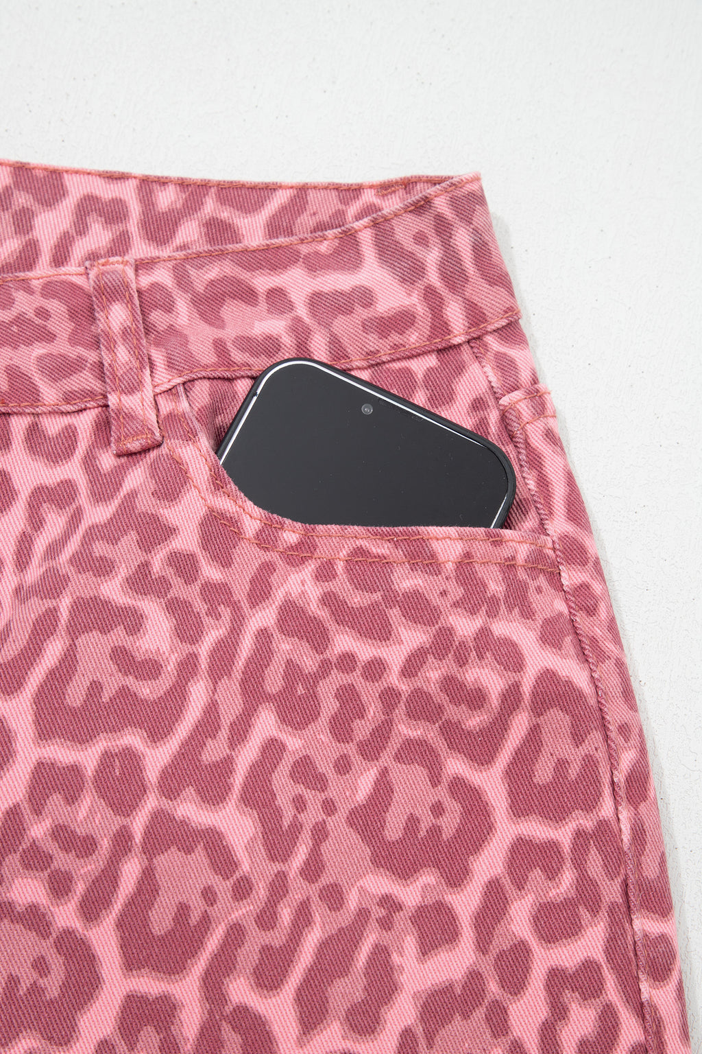 Pantalones Rosa Leopardo