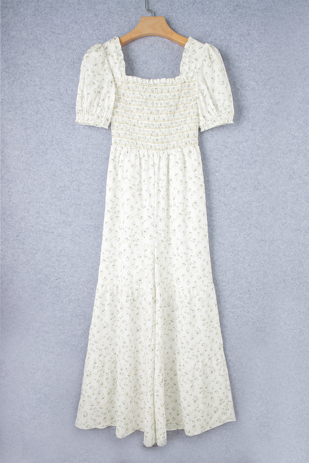 Blanco Boho Floral Mono