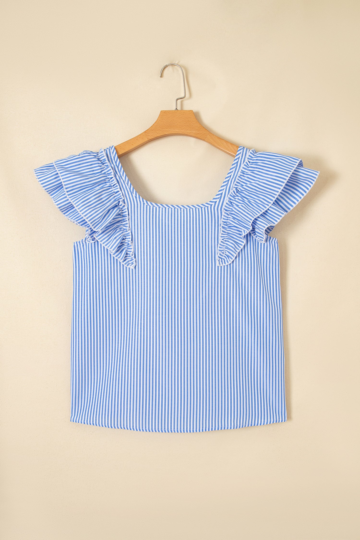Blusa Azul Cielo a Rayas