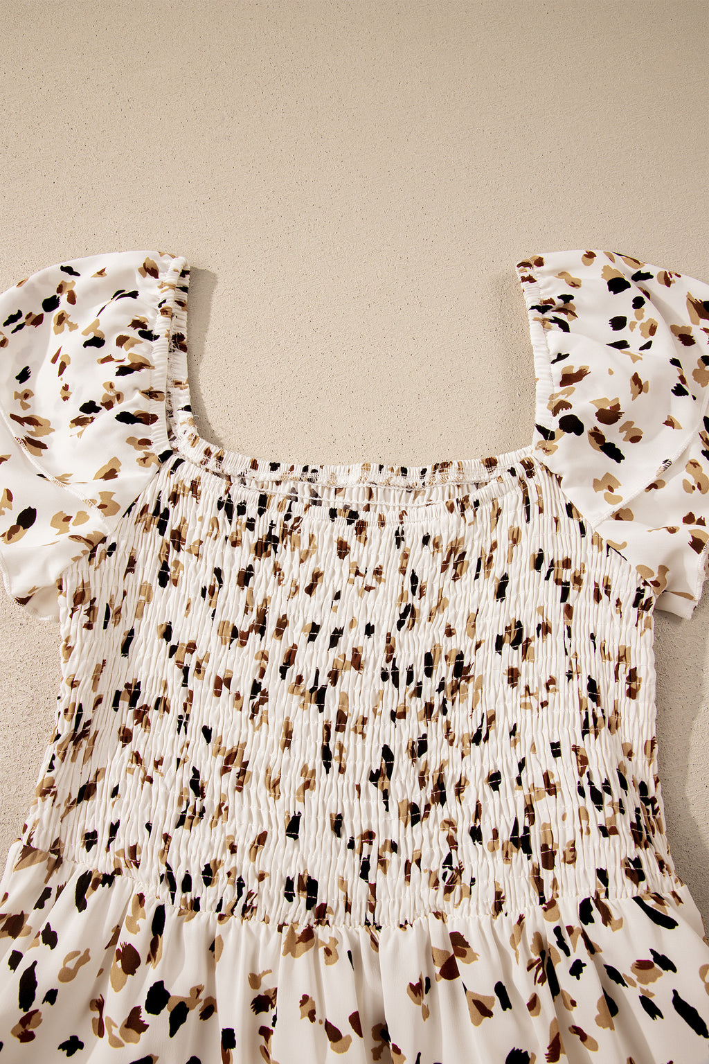 Vestido Beige Floral
