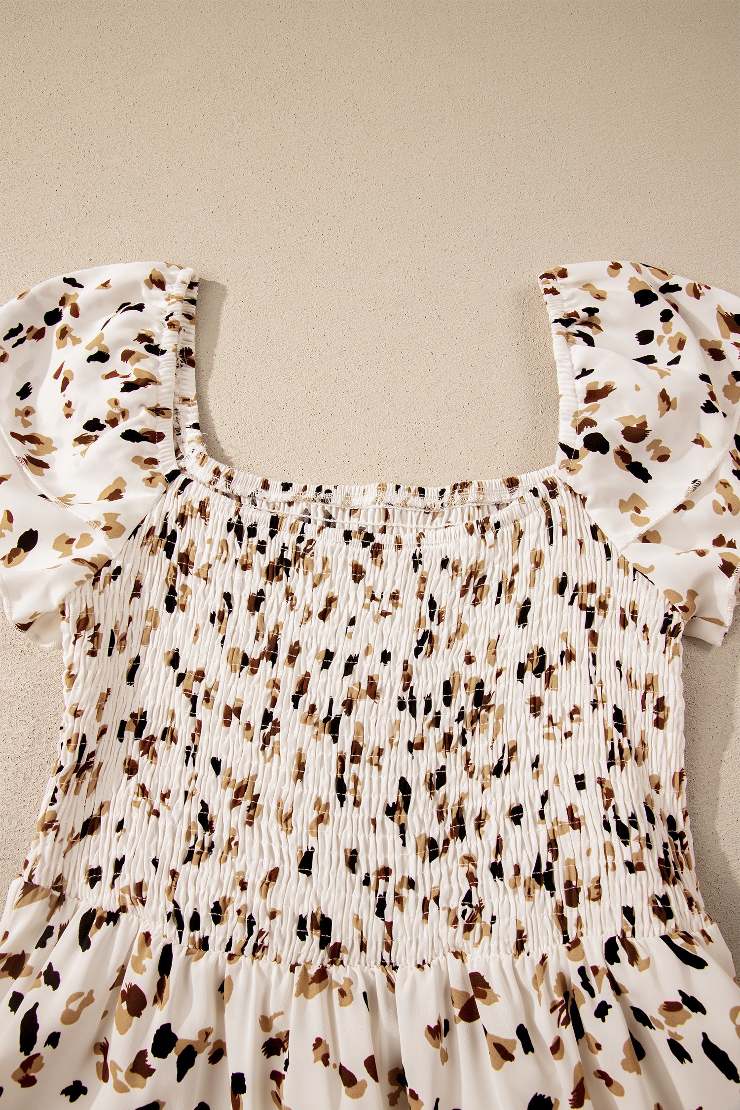 Vestido Beige Floral