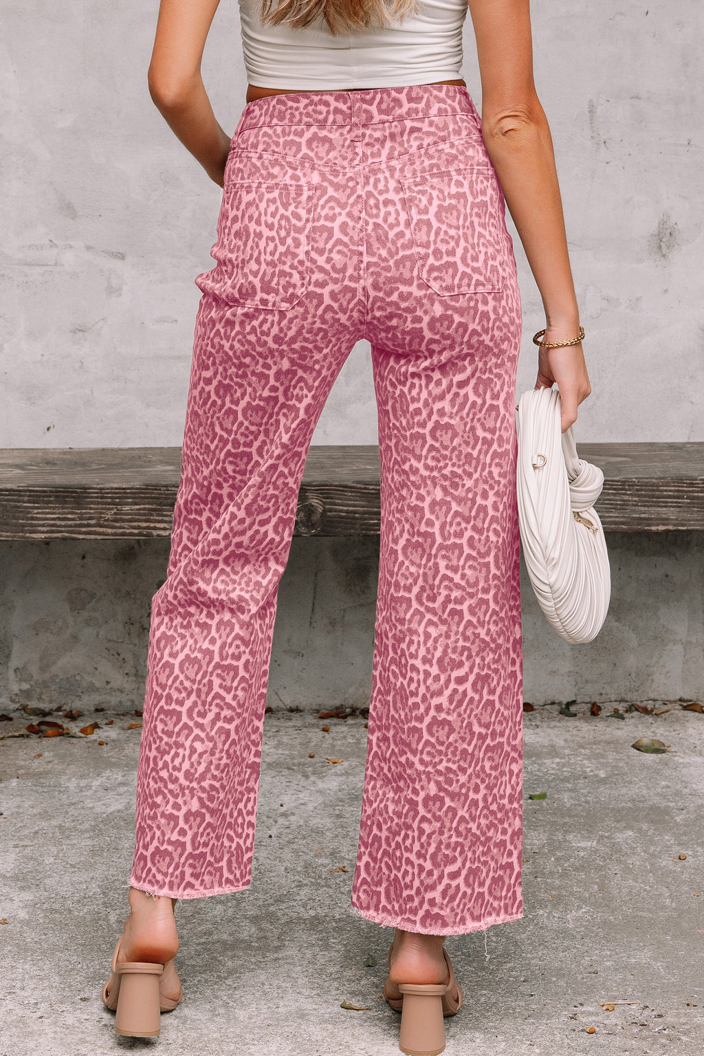 Pantalones Rosa Leopardo