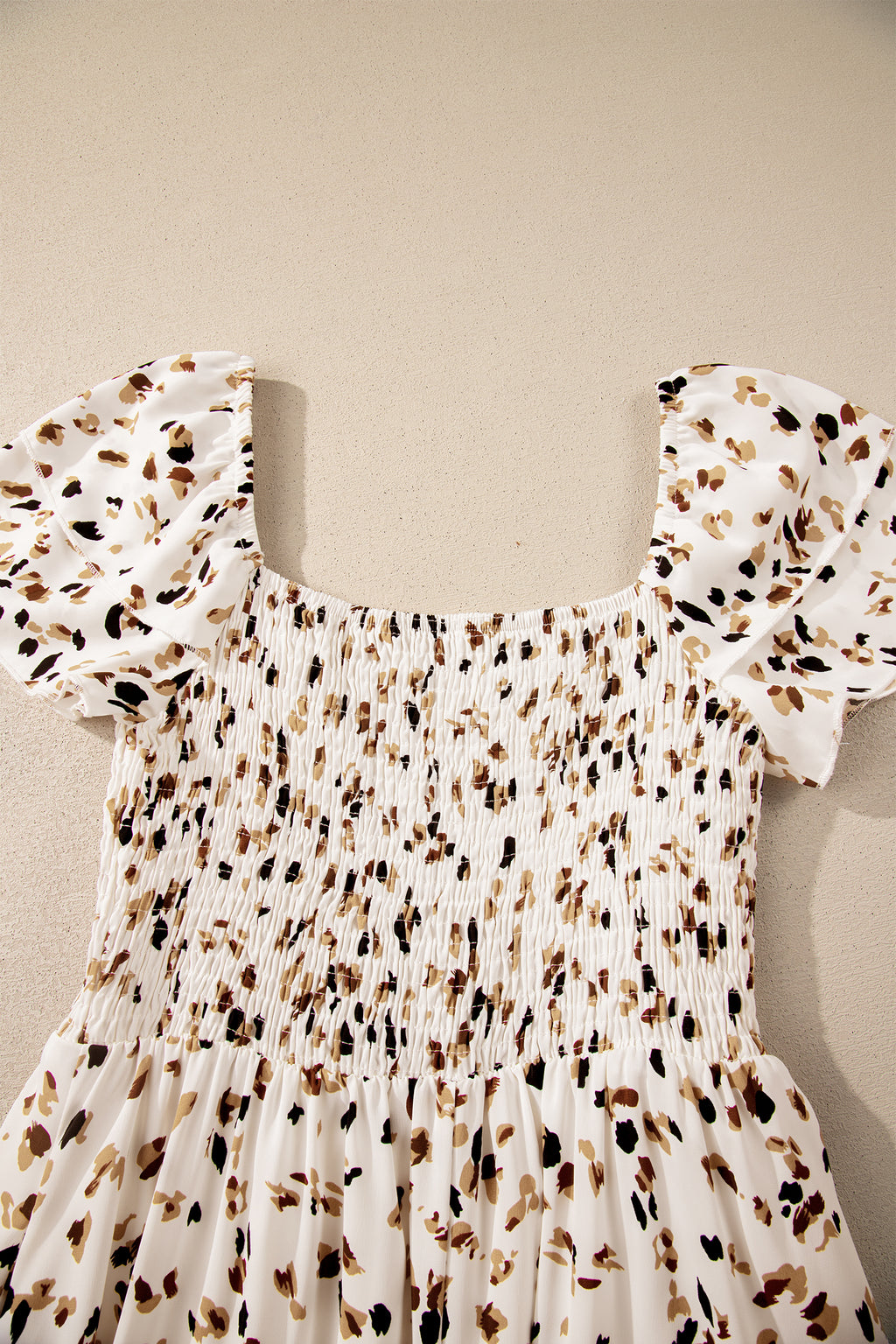Vestido Beige Floral