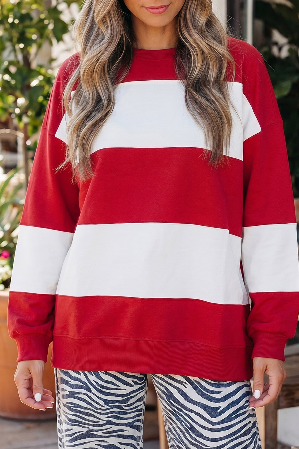 Sudadera Verde y Blanca