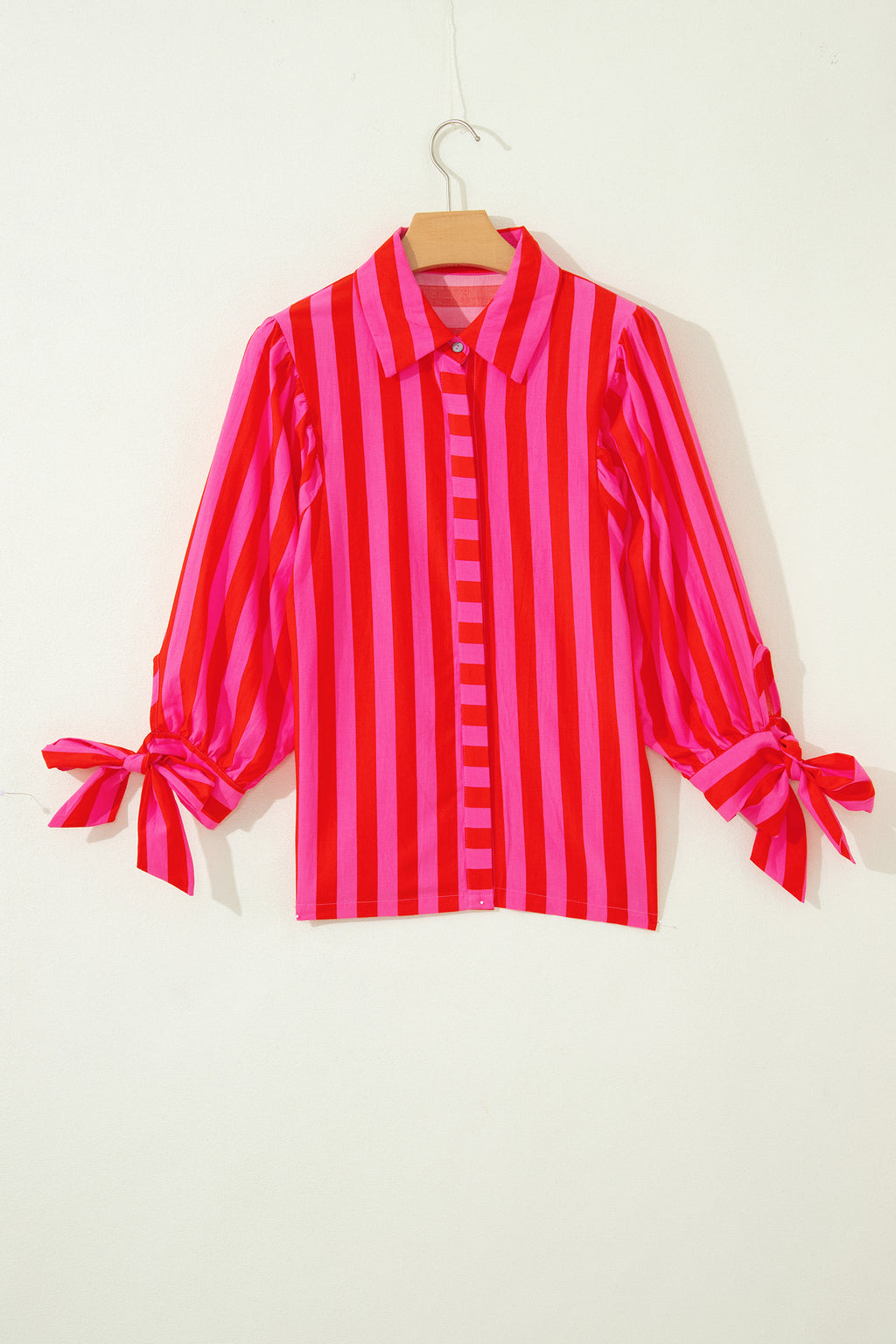 Camisa Roja Rayas