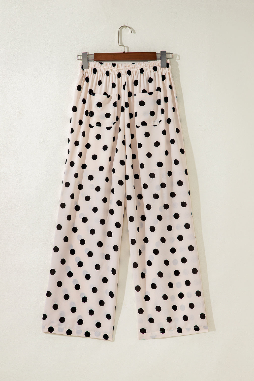 Pantalón Blanco Lunares